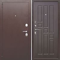 Низкая входная высотой 1900мм Гарда медный антик Венге