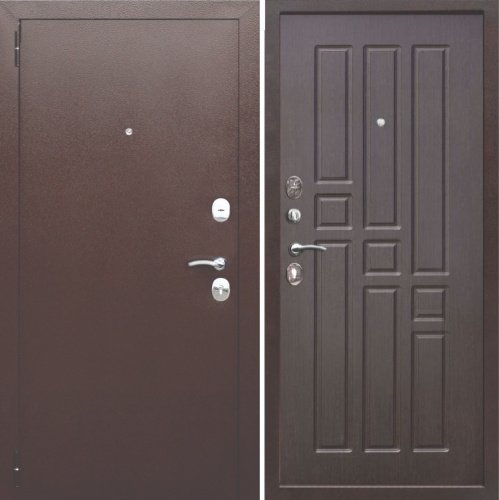 Низкая входная высотой 1900мм Гарда медный антик Венге