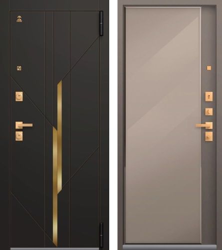 Центурион ЛЮКС-7/1-2026 Чёрный муар+МДФ Черный перламутр - Кашемир базальт