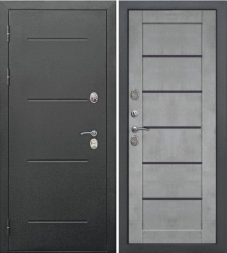 11 см ISOTERMA Букле черный Бетон Серый Царга